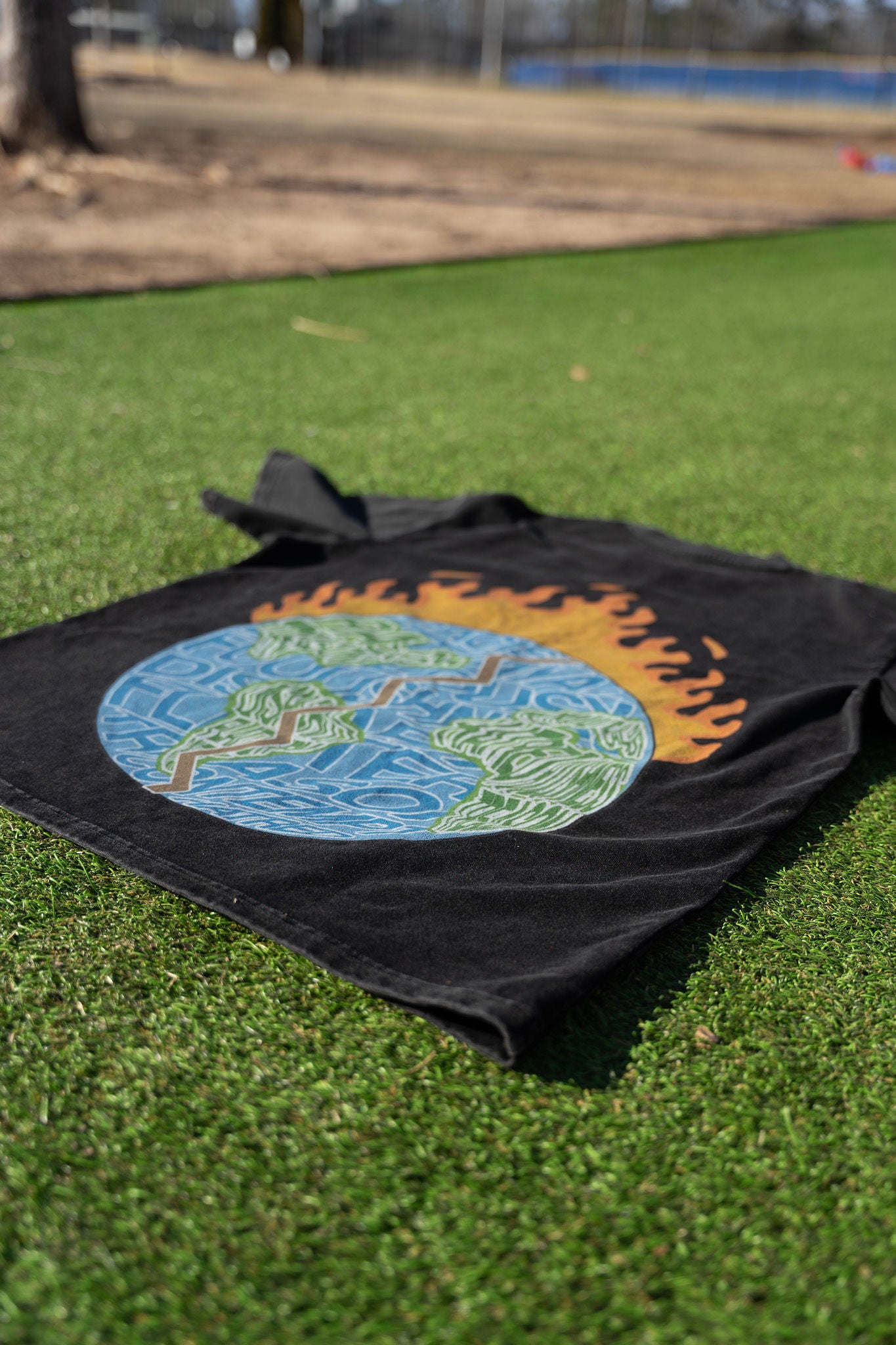 Amani "World Piece" Graphic Tee